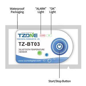 TZ-BT03 Single-use Bluetooth Temperature Data Logger